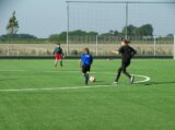 Laatste training S.K.N.W.K. JO10-1 van seizoen 2022-2023 (partijtje tegen de ouders) (72/165)